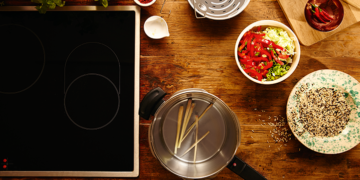 Gesund kochen Schonendes Zubereiten in den vitavit® Schnellkochtöpfen