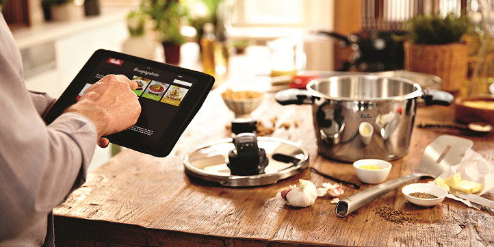 Rezeptsammlung in der Fissler Cooking App Schnell und einfach Rezept aussuchen in der Fissler Cooking App